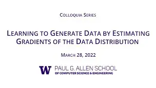 Allen School Colloquium: Yang Song (Stanford)