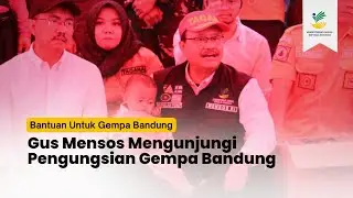 Kunjungan Menteri Sosial ke Lokasi Bencana Cibereum