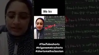 Trigonometry shorts/ shorts maths class10