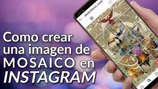 Tutorial imagen mosaico instagram y machote de photoshop