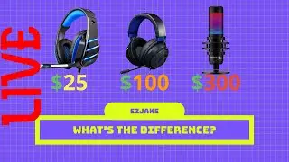 What's the Difference Between a $25, $100 & $300 Mic?