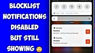 How To Disable Block Call Notification 2020 | Blocklist Notification In Mi | Hide Blocked Calls