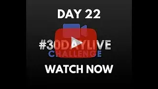#30daylivechallenge Day 22 Start of the 5 day bootcamp day 1