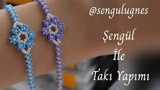 Zarif Sade Şık Bileklik Yapımı #tutorial Elegant, Simple and Stylish Bracelet Making #freetutorial