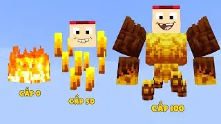 Minecraft Nhưng Là Một Cục Lửa