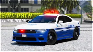Los Santos EMS Vehicles Pack with Working Stretcher | FiveM Ready | Lore Friendly
