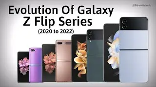 Samsung Galaxy Z Flip 4 | Evolution of Samsung Galaxy Z Flip Series