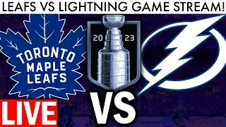 LEAFS VS LIGHTNING GAME 6 LIVE STREAM! (NHL Playoffs / 2023 Stanley Cup Stream Free/News Today)