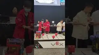 VEX FULL VOLUME 158 at Worlds! Q191 VIQC MS Spirit Division Q191 #robotics #vexrobotics