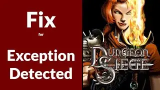 Fix for "Exception Detected" in Dungeon Siege