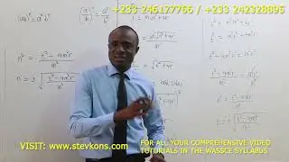 WASSCE June 2018 CORE/GENERAL MATHEMATICS