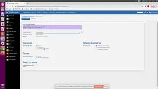 Odoo Créer un compte bancaire