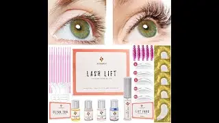 Kit De Lifting, Permanente Y Corrección De Pestañas Y Cejas
