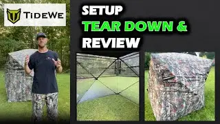 TideWe See Through Blinds - COMPLETE Setup, Teardown & Review