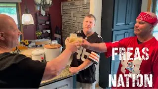 Stone Cold Brian Bosworth Drink Challenge!!! Featuring The Freas Brotherhood