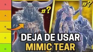 Top 8 MEJORES Spirit Ashes MEJORES que Mimic Tear! (CLASIFICADO) Elden Ring