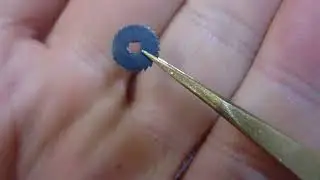 Checking out ratchet wheel in pocket watch