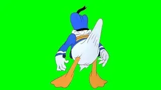 [Chroma Key] Donald Duck Boner - Green Screen