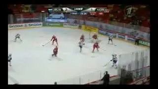 Россия - Норвегия острые моменты NHL Чемпионат мира 2012