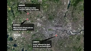 Harrow and Northolt stabbings leave teen, 17, and man, 20, f ighting for lives less than two