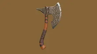 how to model and texture an axe in 3d maya for beginners