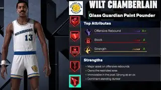 NBA2K26 WILT CHAMBERLAIN BUILD WITH 7 LEGEND BADGES!! 