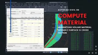 Autocad Civil 3D - Compute Material