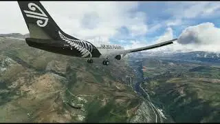 MSFS B737 Landing in NZQN
