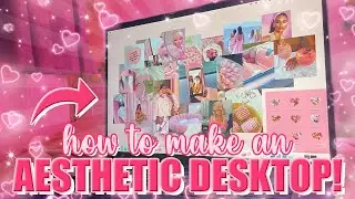 how to make an AESTHETIC desktop BACKGROUND! (QUICK & EASY!) || mxddsie ♡