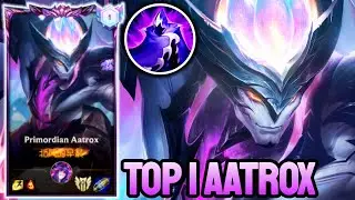 WILD RIFT AATROX - TOP 1 AATROX GAMEPLAY - MASTER RANKED