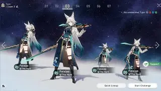 4 Feixiao Duplicate Team Showcase Deleting All Weekly Boss | Honkai Star Rail