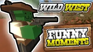 Unturned! Wild West Funny Moments! Mechanical Horses!