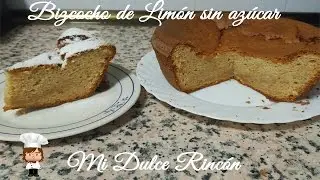 BIZCOCHO DE LIMÓN SIN AZÚCAR - ESPECIAL PARA DIABÉTICOS