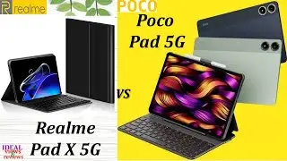 Realme Pad X 5G vs Xiaomi Poco Pad 5G
