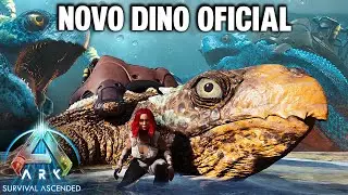NOVO DINO OFICIAL CHEGANDO EM ARK ASCENDED (ARCHELON)!!!