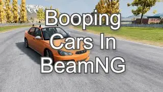 Booping Cars In BeamNG