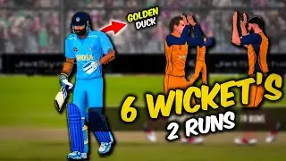 Batting Line Up FALL's........ #cwc23 #indvsnetherland