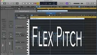 Flex Pitch  ( Logic Pro X )