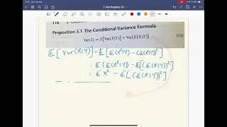 The conditional variance theorem