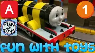 プラレール【trem de brinquedo】 - Thomas e Seus Amigos e  - Tomás e os Amigos T-34 Busy Bee James 00077 pt