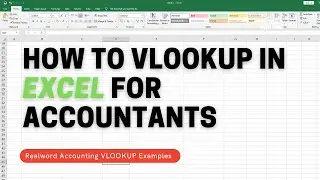 How to do VLOOKUPs Accounting