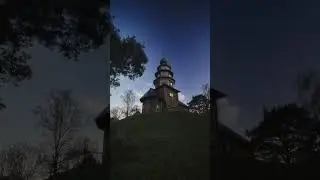 POV Тихвинская церковь в Торжке деревянная