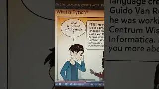 *Isn'nt it a reptile? Python 