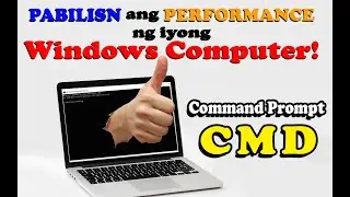 Pabilisin ang Mabagal na Windows Computer gamit ang CMD | Tagalog Tutorial