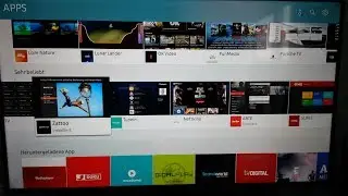 Samsung Smart TV (TV) Download, install and delete apps – German instructions