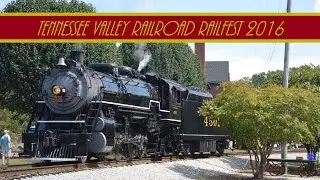 Tennessee Valley Railroad Railfest 2016 ( Drone Footage )