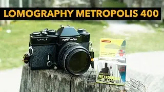 Testing Lomography Metropolis 400 in the town of Lewes