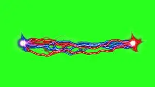 Green Screen Magical Electricity Power