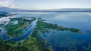 Озеро Воже. Туманное утро