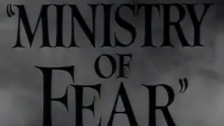Ministry of Fear Original Trailer 1944 Fritz Lang film noir